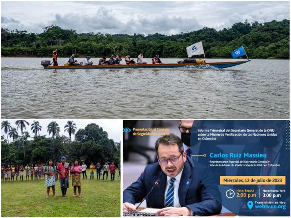 Presentan al Consejo de Seguridad de ONU informe sobre Acuerdo de Paz en Colombia