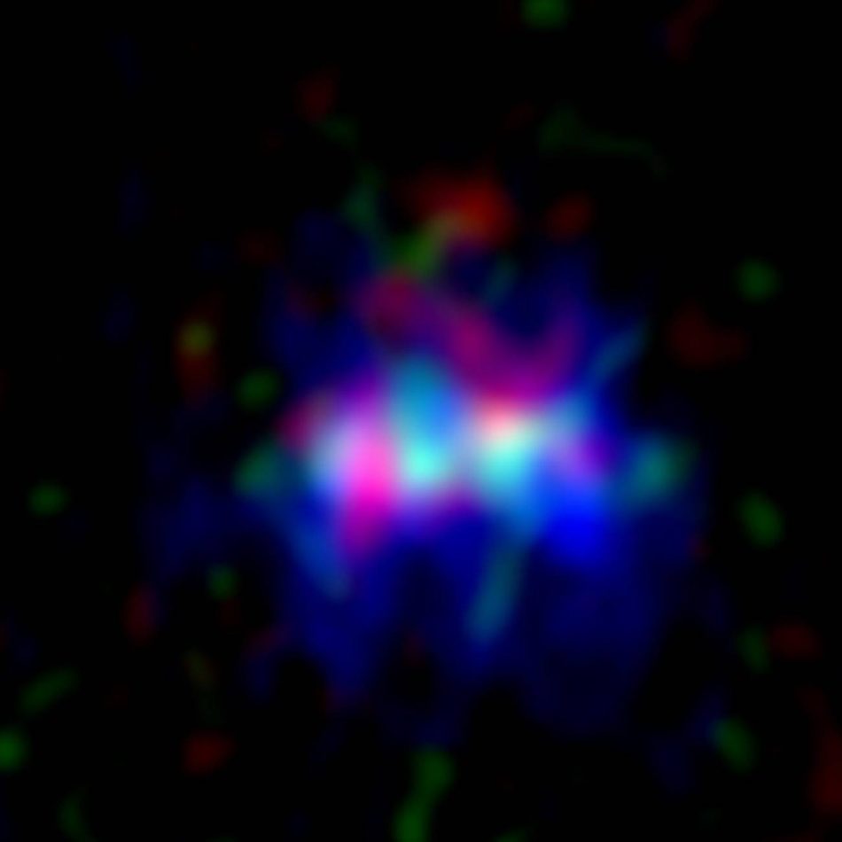 El telescopio ALMA captura imágenes de la galaxia más remota jamás observada