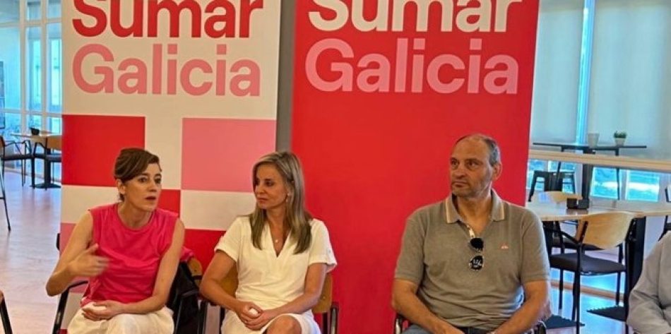Sumar Galicia celebra «irrumpir con fuerza» en las encuestas y percibe que «hay mucha gente ilusionada» con Yolanda Díaz