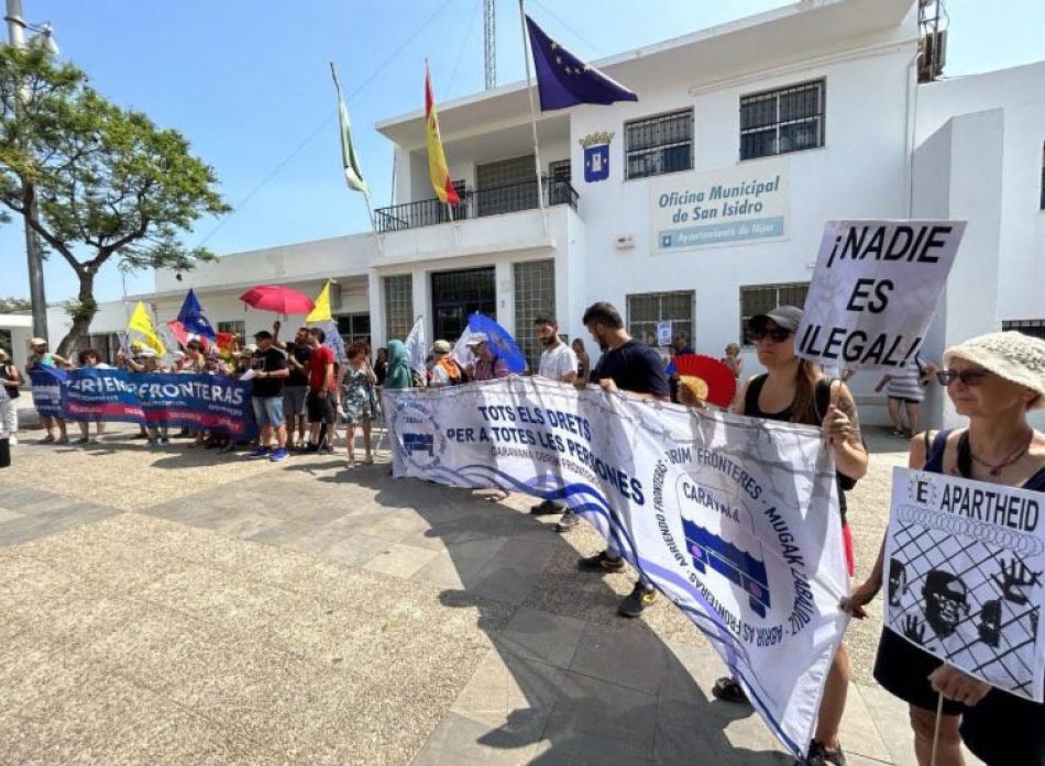 La caravana Abriendo Fronteras concluye en Valencia su itinerario de denuncia de la Masacre de Melilla