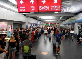 La huelga paraliza los aeropuertos italianos