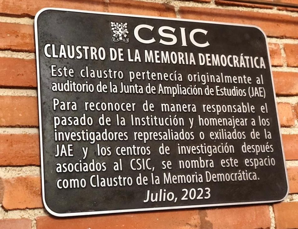 El CSIC mantiene el anonimato de los verdugos franquistas que depuraron y mandaron al exilio a sus científicos represaliados