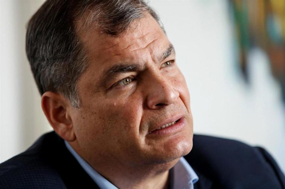 Correa alerta de maniobras contra Revolución Ciudadana de Ecuador