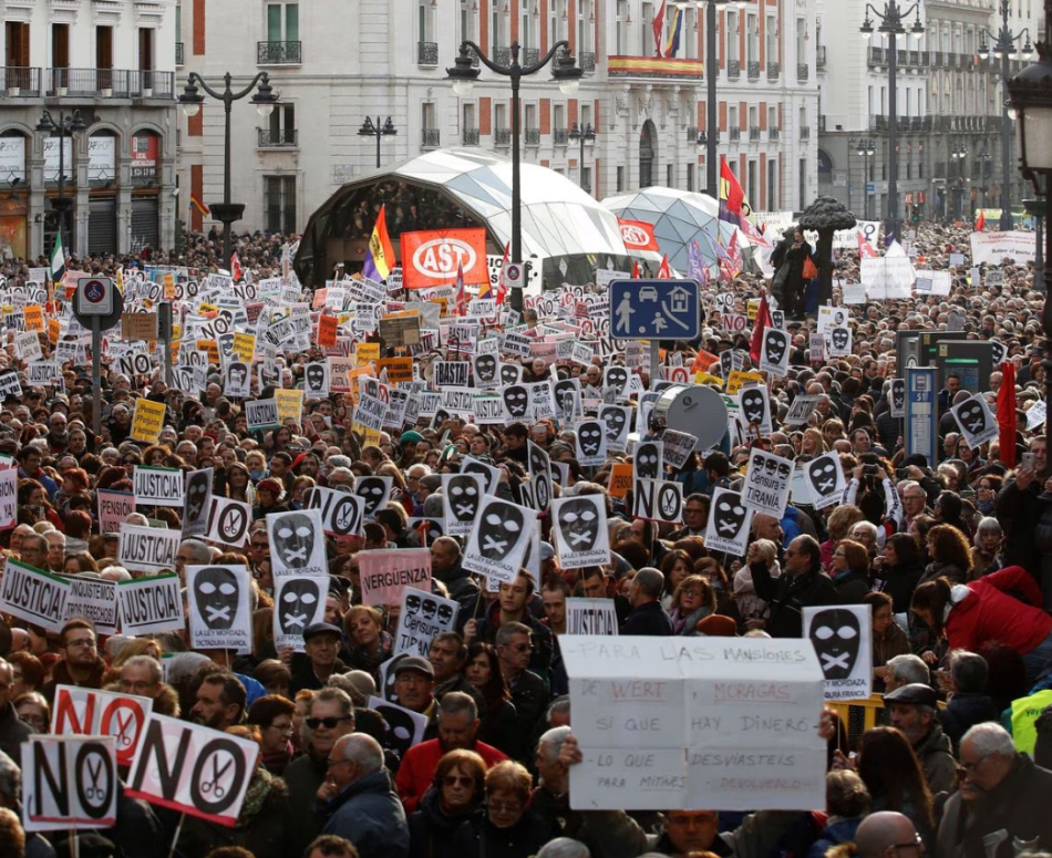 Sumar presenta hoy viernes una proposición para derogar por completo la ‘Ley Mordaza’