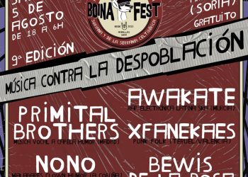 Este sábado vuelve la música contra la despoblación, Boina Fest multiplicará por 20 la población de Arenillas (Soria) 