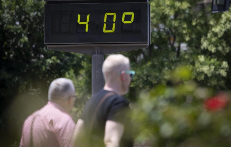 Compromís reclama al Consell dejar de lado el negacionismo estéril para estar preparados ante el impacto de las altas temperaturas