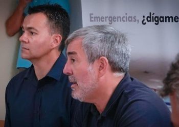 El ministro Héctor Gómez se desplaza a las zonas afectadas del incendio de Tenerife y reafirma el apoyo del Gobierno en las labores de extinción
