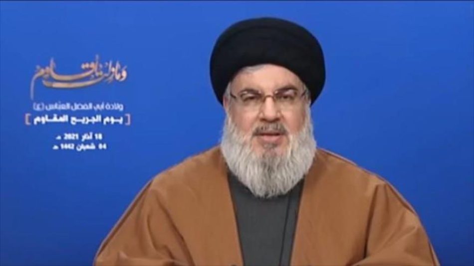 Líder de Hezbolá desvela el apoyo de EEUU a Daesh en El Líbano