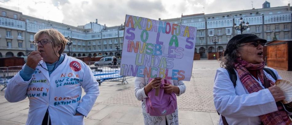 El personal del SAD en A Coruña denuncia el empeoramiento de las condiciones laborales tras la reorganización del servicio