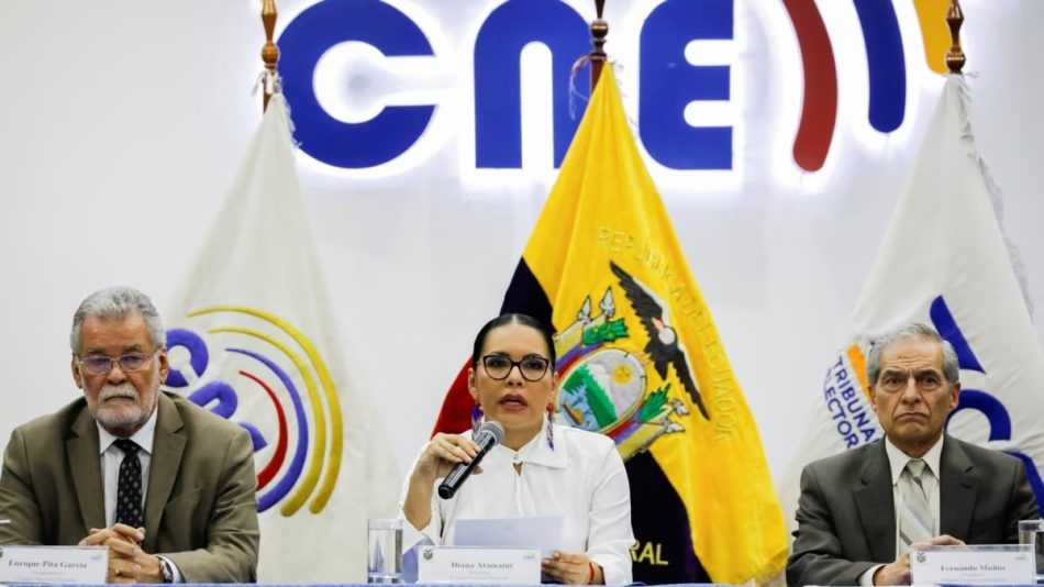 IU Navarra participa en una misión internacional de observación electoral en las elecciones presidenciales de Ecuador