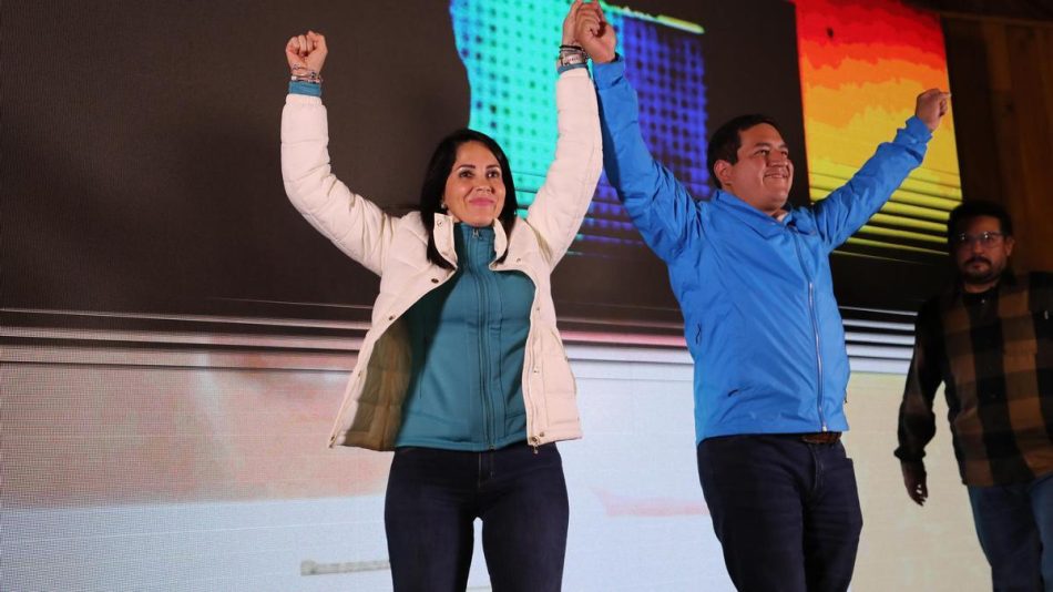 Luisa González y Daniel Noboa van a segunda vuelta presidencial en Ecuador