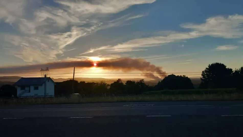 Controlados dos incendios en Quiroga (Lugo) que calcinan en total más de 26 hectáreas