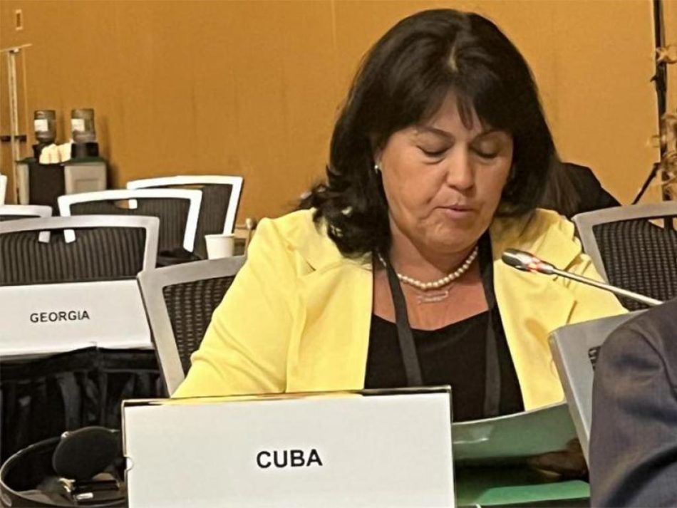 Cuba denuncia el peso del Bloqueo en el medio ambiente durante la Asamblea del Fondo para Medio Ambiente Mundial