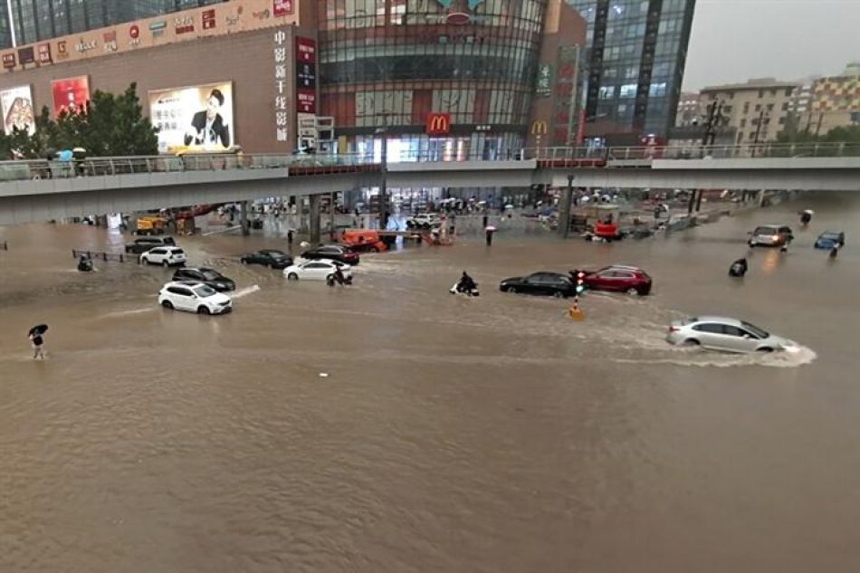 Las fuertes lluvias torrenciales obligan a la evacuación de 23.000 personas en China