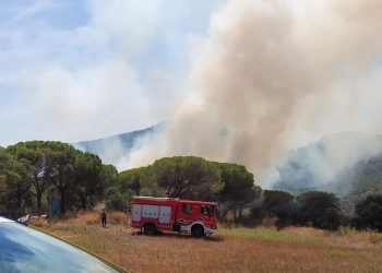 Controlat un incendi forestal en la localitat de Sant Feliu de Guíxols