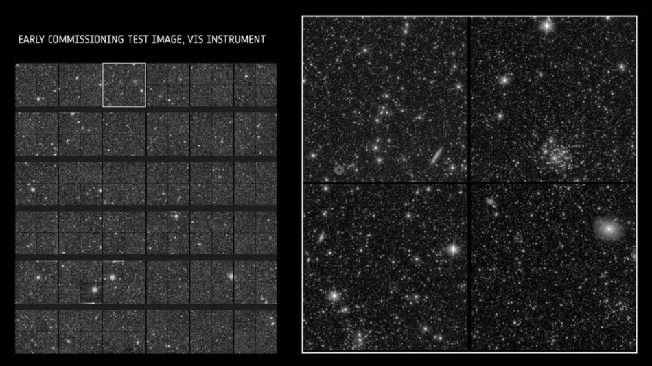 Las primeras imágenes del Euclid anuncian lo que está por venir