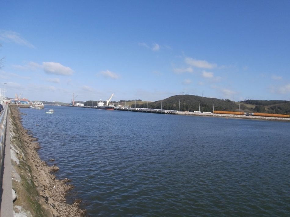 La mejor variante para el Puerto de Avilés es un tunel bajo la ría