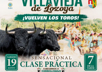 La Asociación Dignidad Animal insta a detener la celebración del evento taurino de Villavieja del Lozoya (Madrid) del 19 de agosto