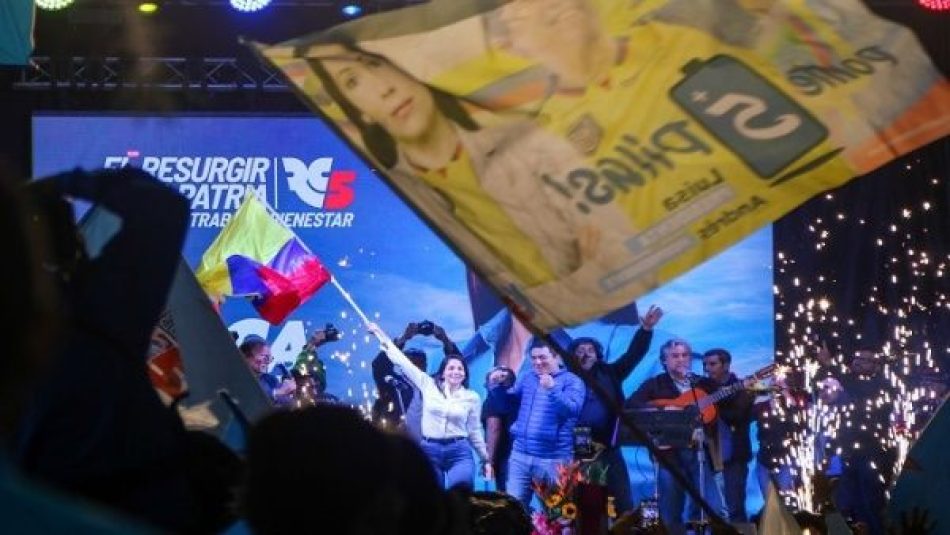 Candidatos electorales realizan actos de cierre de campaña en Ecuador