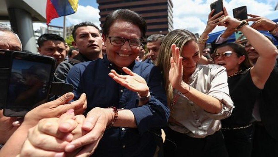 Candidato presidencial de Ecuador denuncia amenazas en su contra