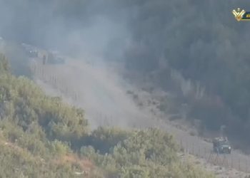 Cámara de Al-Manar detecta a soldados israelíes incendiando bosques libaneses