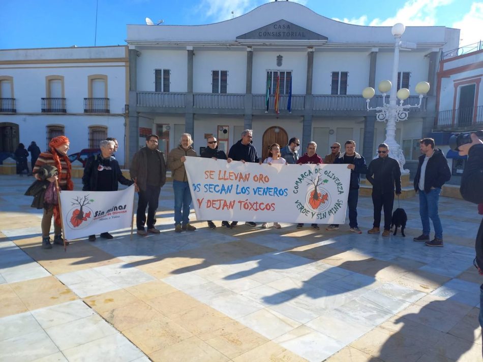Plataforma Comarca de Olivenza sin minas y Alconchel sin minas ante las declaraciones del alcalde  de Alconchel (Badajoz)