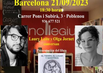 El escritor Laury Leite presentará nueva novela en Barcelona