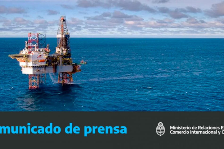 Cancillería Argentina repudia actividades ilegales de petrolera israelí en Islas Malvinas