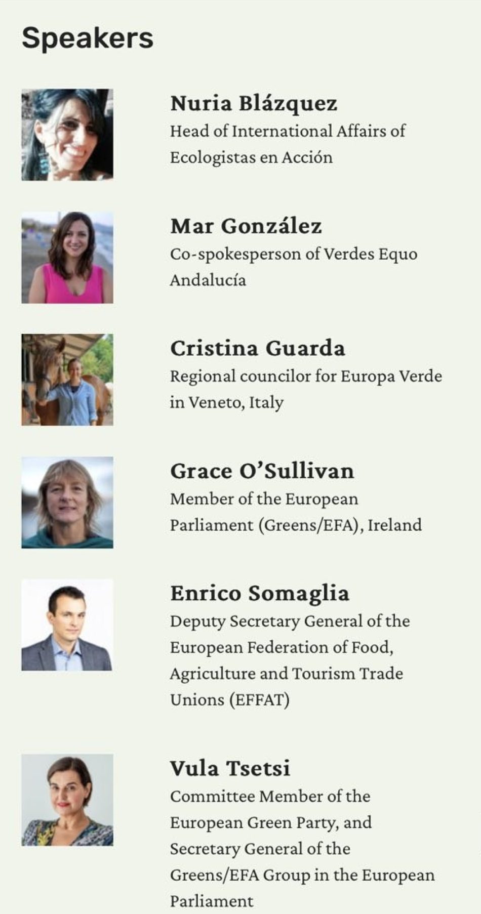 Verdes EQUO Andalucía estará presente en el Global Social Summit del Grupo Verdes/ALE y el Partido Verde europeo