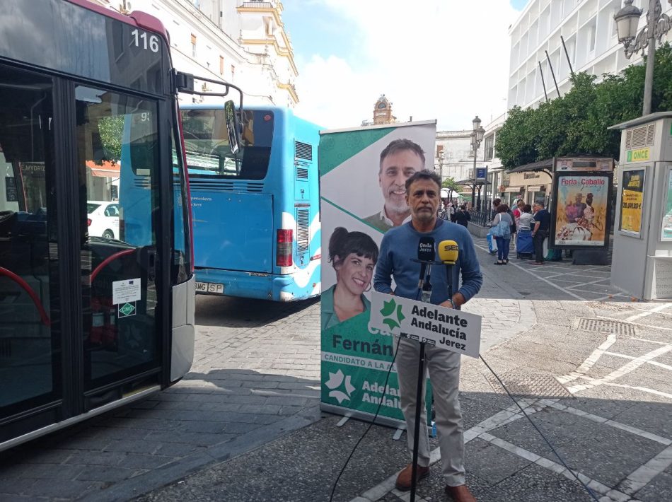 Adelante Andalucía denuncia que la Semana de la Movilidad de García Pelayo es “un copia y pega” de años anteriores y no fomenta la movilidad sostenible