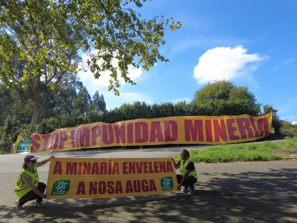 Ecologistas en Acción denuncia la impunidad del sector minero ante la reunión de ministros de economía europeos e iberoamericanos en Santiago