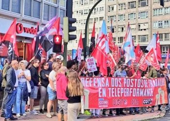 Éxito de la huelga de teleoperadores de Teleperformance