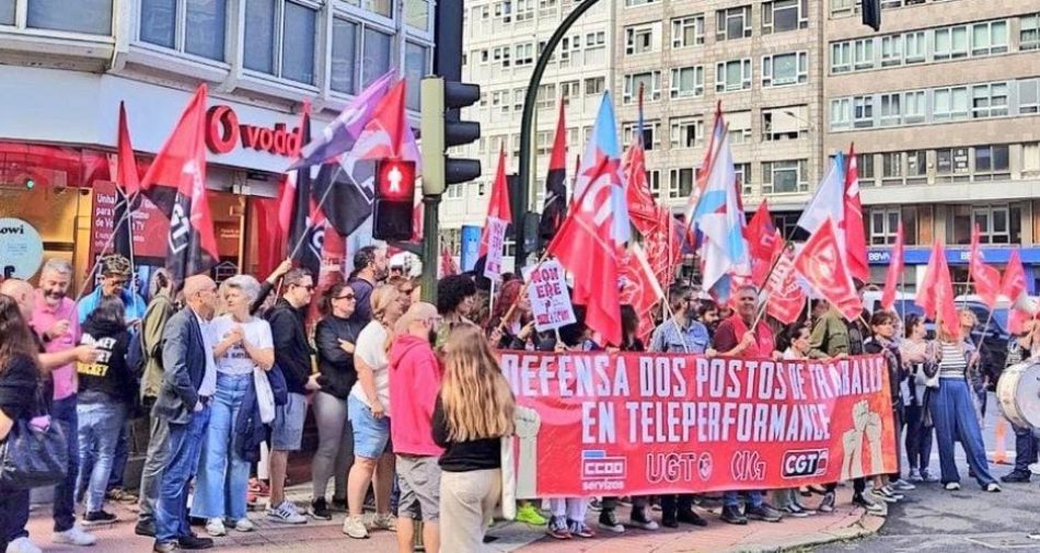 Éxito de la huelga de teleoperadores de Teleperformance