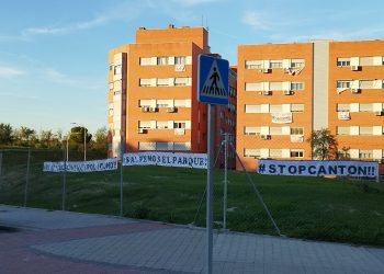Los vecinos de Vicálvaro acuden al Defensor del Pueblo para que paralice las obras en su parque forestal
