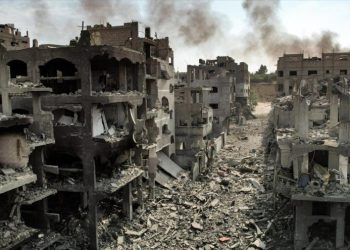 Más de 18.000 toneladas de bombas ha lanzado Israel sobre Gaza