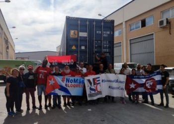 Se enviaron a Cuba las 12,5 toneladas de leche en polvo de la campaña impulsada desde Asturias