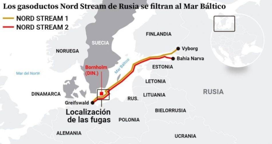 Revelan detalles inéditos sobre sabotaje a gasoductos Nord Stream