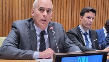 Cuba denuncia en ONU uso del terrorismo como instrumento político