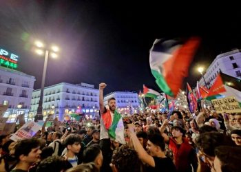 Crónica de la manifestación de Madrid en solidaridad con la lucha del pueblo palestino