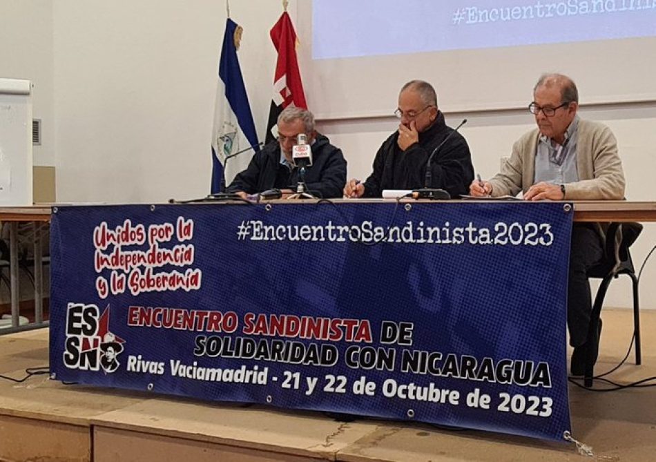 Finaliza el Encuentro Sandinista de solidaridad con Nicaragua en Rivas Vaciamadrid