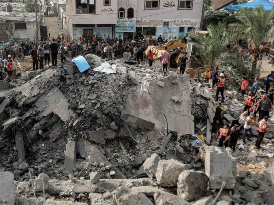 Más de 263 mil palestinos huyeron de sus hogares de Gaza por ataques