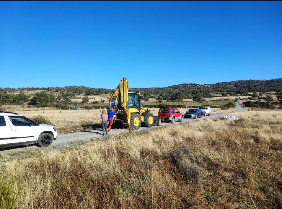 Cerro el Rocil, filial del Grupo Cosentino, ha querido comenzar a hacer catas en el Valle del Corneja, saltándose el procedimiento legal vigente