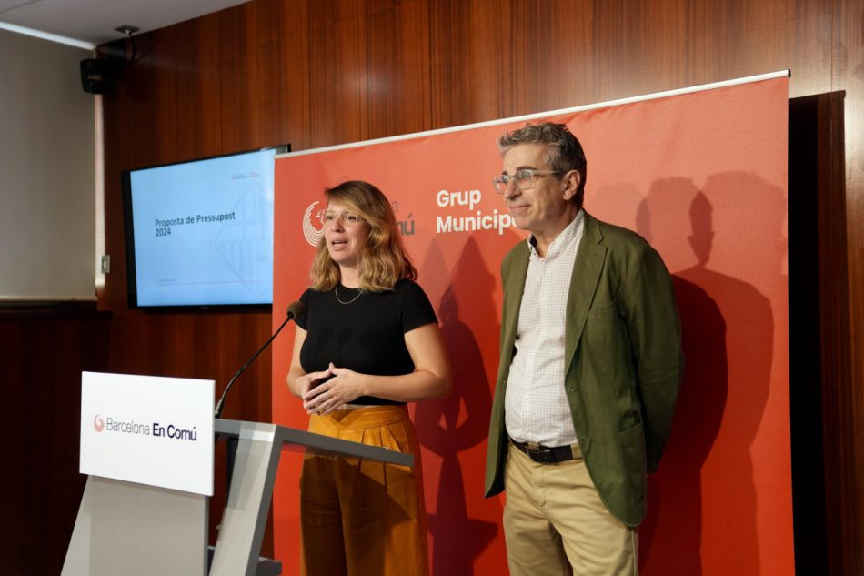 Barcelona en Comú presenta les seves 50 prioritats per un govern de coalició progressista a Barcelona