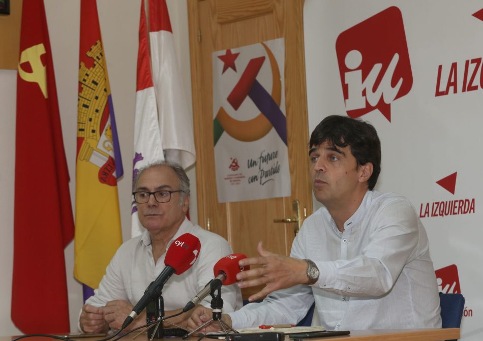 Juan Gascón Presenta la propuesta de Frente Amplio de IU para Castilla y León