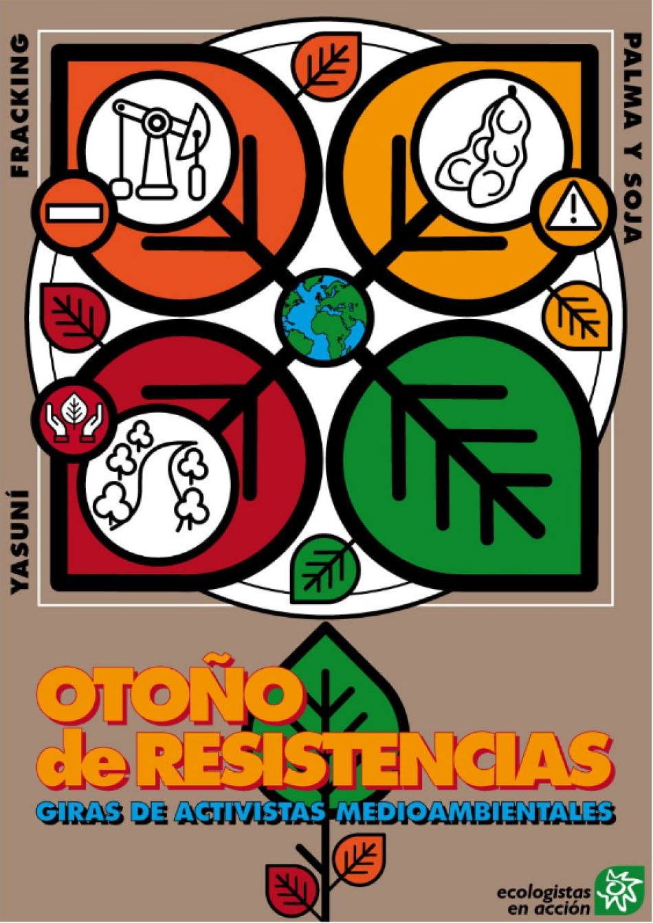 Otoño de resistencias: comienzan las giras de activistas medioambientales