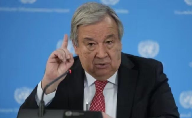 Guterres alarmado por ataque de EEUU a Irán, llama a la paz