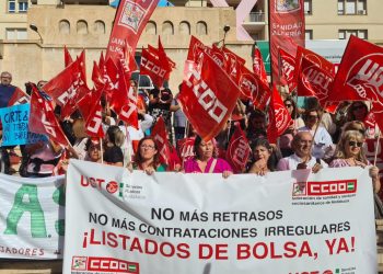Continúan las movilizaciones en Andalucía para exigir la “inmediata actualización” de la Bolsa del SAS