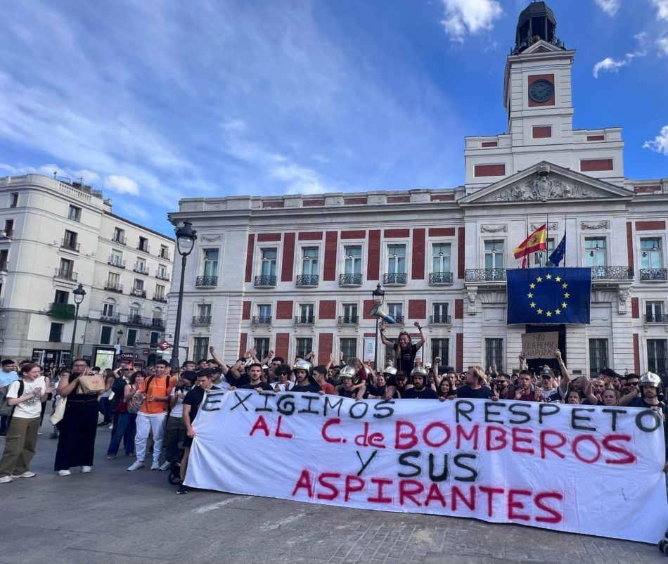 El Sindicato de Bomberos lanza la primera “Plataforma de afectados por el retraso en la oposición para el Cuerpo de Bomberos de la Comunidad de Madrid”