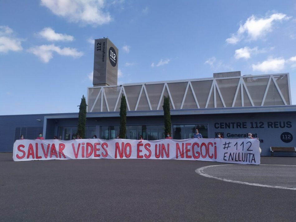 El 112 manté la vaga després de la primera reunió entre comitè i empresa
