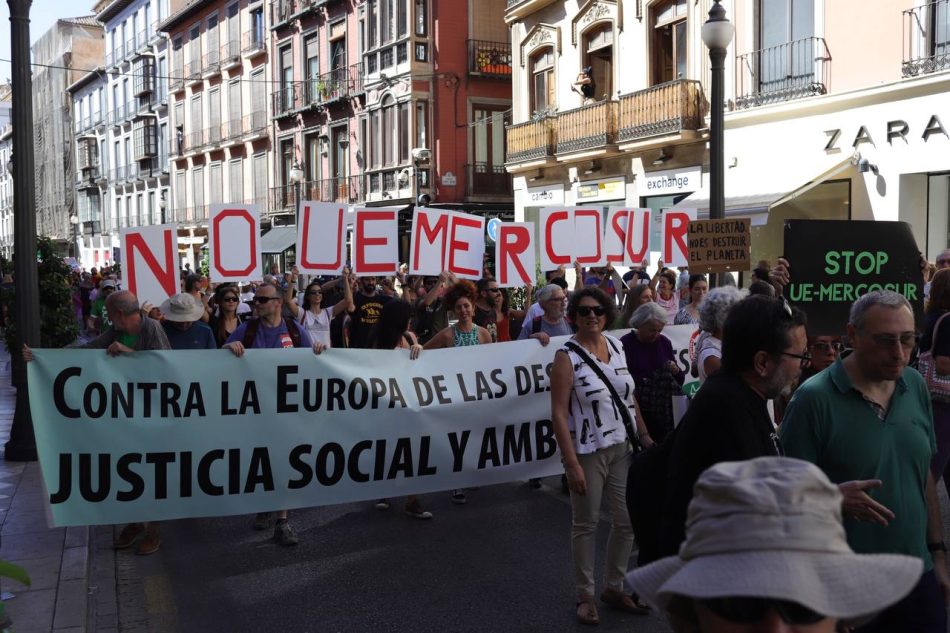 “Otra Granada, otra Europa es posible” recorre las calles de Granada